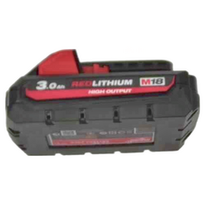 Milwaukee 美沃奇 18V高輸出鋰電池3.0AH M18HB3, M18 REDLITHIUM HIGH OUTPUT CP3.0, 1個