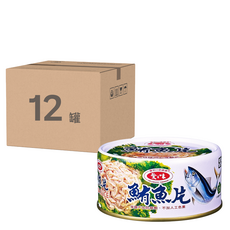 愛之味 鮪魚片, 185g, 12罐