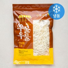 우물우물 건어물가게 키토산 진미 오징어채 (냉동), 500g, 1팩