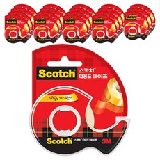 3M Scotch 多用途膠帶附膠台 18mm*15m #581, 單色, 20個