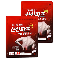 신신제약 신신파프 핫 파스, 5개입, 2개