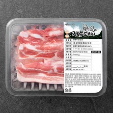 파머스팩 한돈 제주 암퇘지 1등급이상 삼겹살 구이용(냉장), 500g, 1개