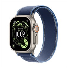 Apple 2025 애플워치 Ultra 3 트레일루프, 49mm, GPS+Cellular, 내추럴/블루/브라이트 블루, S/M