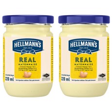 HELLMANN'S 美乃滋 經典原味, 220ml, 2罐