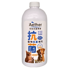Aether 依鈦抗菌專家 寵物抗菌液補充瓶 1000ml, 1L, 1入