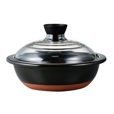 HARIO 好璃奧 萬古燒9號深土鍋 332 x 328 x 125mm 3000ml, 255mm, 1組