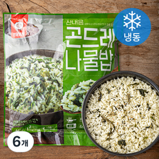 천일냉동 산내음 곤드레 나물밥 (냉동), 440g, 6개