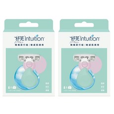 Intuition 舒芙仕女除毛刀夏日風情旅行組 敏感肌 60'S, 2組