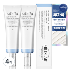 마일드랩 블루센텔라 더마 리페어 크림, 50ml, 4개