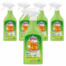 LG 生活健康 浴室用3X漂白泡沫清潔劑, 5個, 500ml