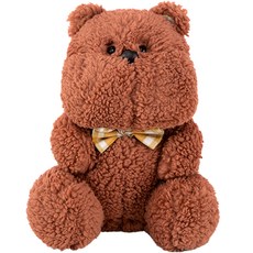 네이처타임즈 러블리 동물 인형 곰, 혼합색상, 33cm