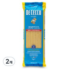 데체코 스파게티, 1kg, 2개 1kg, 2개