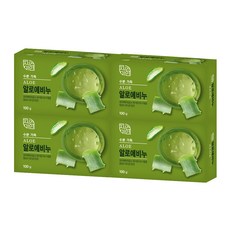 무궁화 자연미인 알로에비누, 100g, 4개입
