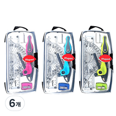 Maped 兒童8件指南針 519118 隨機出貨, 6個