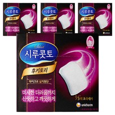 시루콧토 후키토리 화장솜, 32개입, 4개