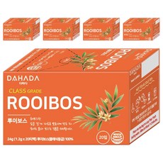 다하다 루이보스, 1.2g, 20개입, 5개 5개, 20개입, 1.2g