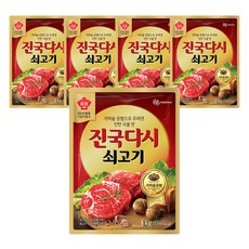 미원 진국다시쇠고기, 1kg, 5개