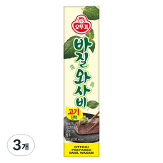 오뚜기 바질 콕콕 와사비, 3개, 100g