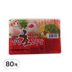 진조미 양념 초고추장 1호, 80개, 100g