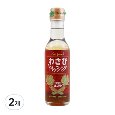 카메야 와사비 드레싱, 2개, 180ml
