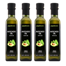 Pepebruno 酪梨油, 250ml, 4個