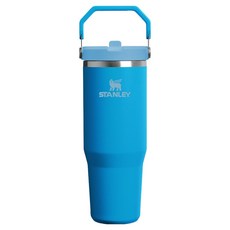 스탠리 아이스플로우 플립 스트로 2.0 텀블러, 아주르블루, 887ml, 1개 아주르블루, 887ml, 1개
