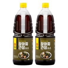 몽고식품 장아찌 간장 소스, 1.8L, 2개 2개, 1.8L