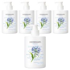 허브마리 1848 온천수 바디로션 화이트머스크향, 500ml, 5개