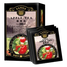 FANGS 方氏 蘋果茶 20茶包，歐洲鮮花水果茶, 2g, 20包, 1盒