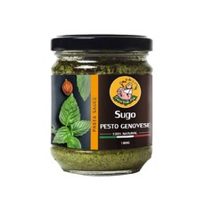DANCING PIG 豬跳舞 義式羅勒青醬, 100% 天然, 180g, 1罐