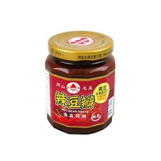 名山牌 辣豆瓣, 280g, 非基因改造黃豆, 不含防腐劑, 純素, 1罐