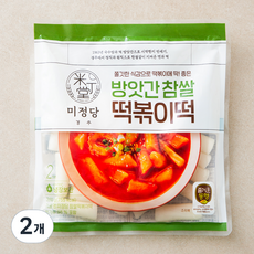 즐거운동행 미정당 참쌀떡볶이떡, 360g, 2개