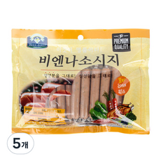 벨버드 반려견 비엔나 소시지 30p, 혼합맛(오리/야채), 450g, 5개