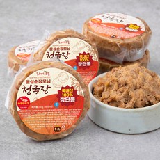 프레시오늘 신선냉장 국내산 100% 장단콩 냄새 약하고 영양가득 진한 청국장, 160g, 5개