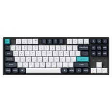 키크론 K8 MAX ALU 유무선 RGB 기계식 텐키리스 키보드 핫스왑, 블랙, K8M-J6-KR, 저소음 적축