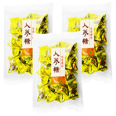 高麗人蔘風味糖, 110公克, 台灣產, 110g, 3袋