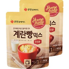 큐원 홈메이드 계란빵 믹스, 2개, 50g