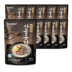 교동식품 사골곰탕, 500g, 10개입