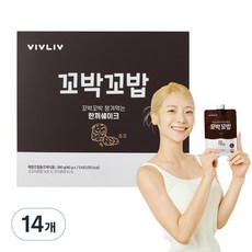 비브리브 꼬박꼬밥 체중조절용 조제식품 초코, 40g, 14개