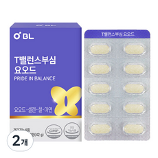 MOA life plus T平衡補充碘 42g, 60顆, 2個