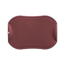 도블레 국산 칼집나지 않는 도마, 버건디, 1개