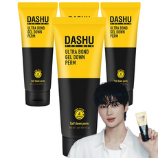DASHU 男性強力壓貼燙髮膠組, 150ml, 4組