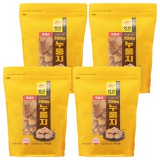 몽고식품 가마솥에 누룽지, 1kg, 4개