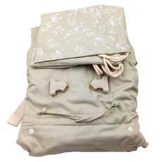 inparents 馨力陽 PöpNgo 輕旅揹帶, 適用於0-24個月 3.6-15.9公斤嬰兒, 霧米