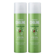 도루코 쿨링 프로즌 아보카도 쉐이빙폼, 250ml, 2개 2개, 250ml
