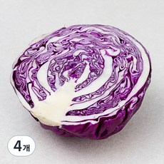 국내산 친환경 적채, 250g, 4개
