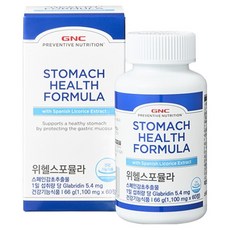 GNC 위헬스 포뮬라 위건강 감초추출물, 60정, 1개
