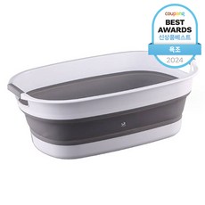 딩동펫 반려동물 서라운드 소프트 접이식 욕조 소형, 그레이, 1개 그레이, 1개