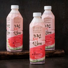 서정쿠킹 느린 수박 식혜, 1000ml, 3개