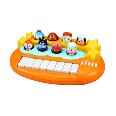 ANPANMAN 麵包超人 天空演唱會音樂鍵盤，學習正確音階、古典風和鄉村風曲調，寶寶音樂遊戲